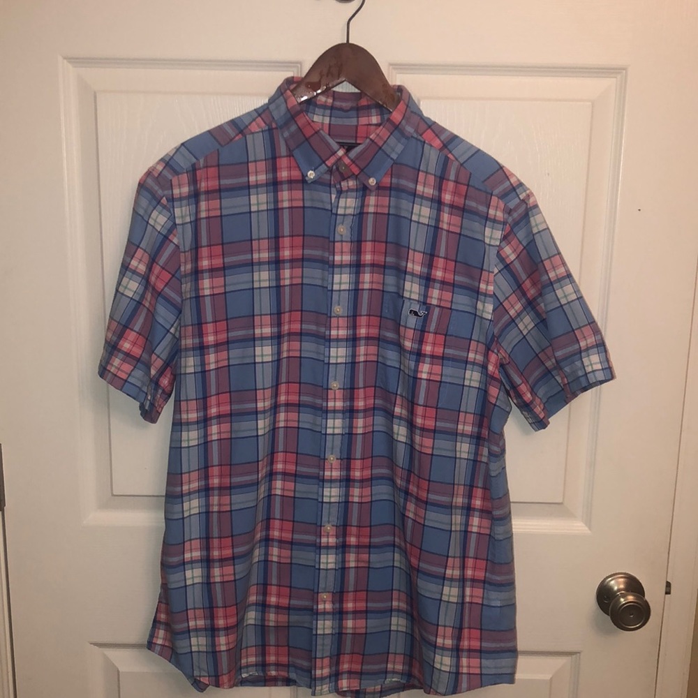 Men’s vineyard vines classic fit tucker shirt size large